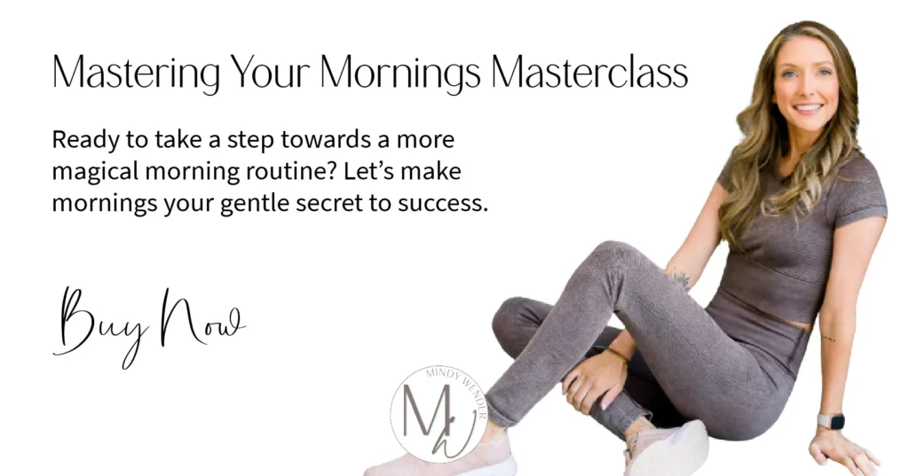 Mastering Your Mornings Masterclass cover