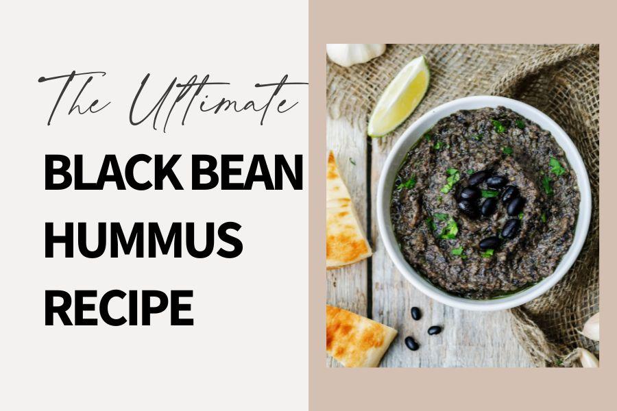 black bean hummus recipe - cover