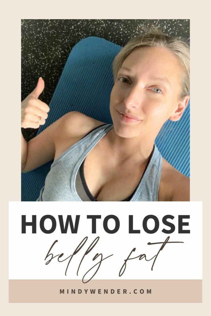 how to lose belly fat pin