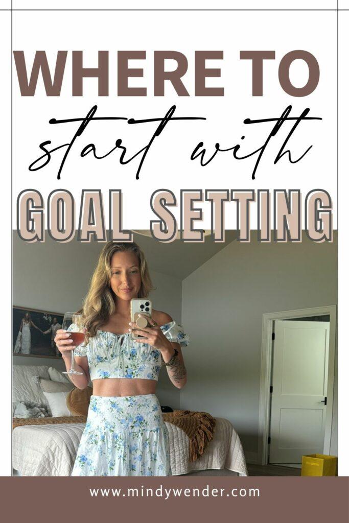 goal setting pin